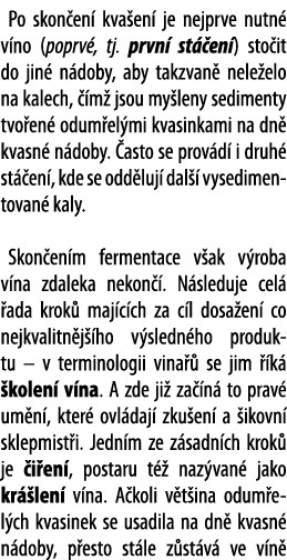 Po skon en  kva en  je nejprve nutn  v no (poprv , tj  prvn  st  en ) sto it do jin  n doby, aby takzvan  nele elo na   