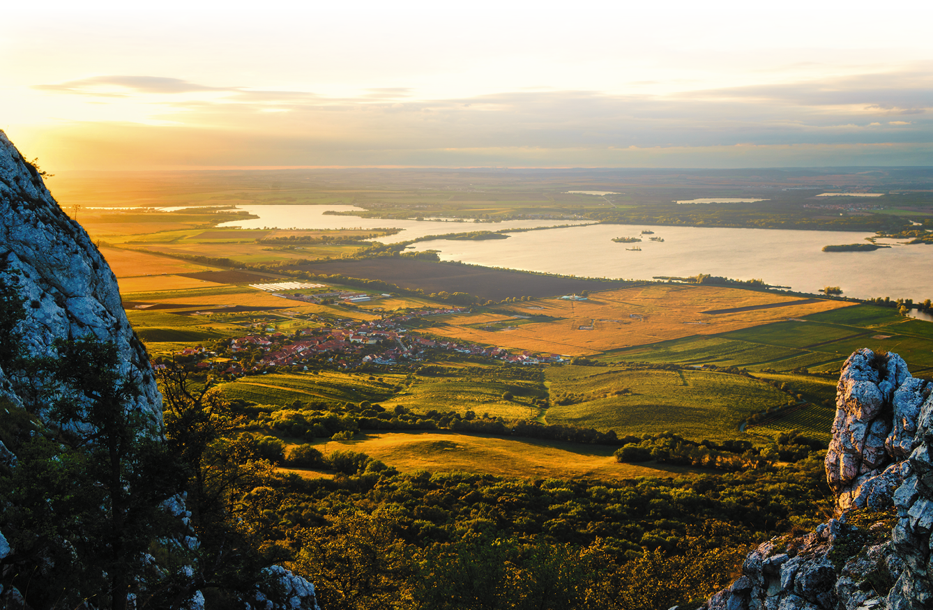 New Mlyny  is a cascade of three dam reservoirs on the Dyja river under the Pavlovske Hills in the south of Moravia