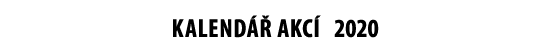 kalend   akc  2020