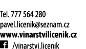  Tel  777 564 280 pavel licenik seznam cz www vinarstvilicenik cz   vinarstvi licenik
