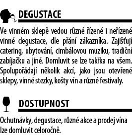  degustace Ve vinn m sklep  vedou r zn    zen  i ne  zen  vinn  degustace, dle p  n  z kazn ka  Zaji  uj  catering, u   