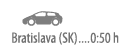  Bratislava (SK) 0:50 h