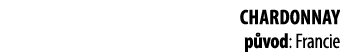 Chardonnay p vod: Francie 