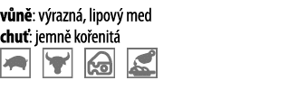 v n : v razn , lipov  med chu : jemn  ko enit    