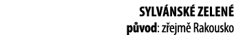 Sylv nsk  zelen  p vod: z ejm  Rakousko 