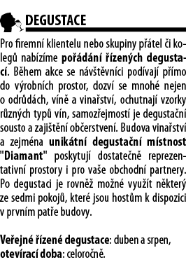  degustace Pro firemn  klientelu nebo skupiny p  tel  i koleg  nab z me po  d n    zen ch degustac   B hem akce se n    