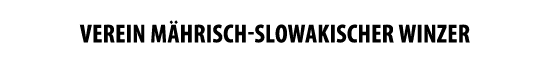 VEREIN M HRISCH-SLOWAKISCHER WINZER