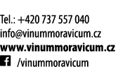  Tel : +420 737 557 040 info vinummoravicum cz www vinummoravicum cz   vinummoravicum