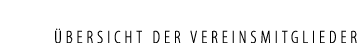  BERSICHT DER VEREINSMITGLIEDER