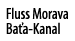 Fluss Morava Ba a-Kanal