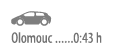  Olomouc 0:43 h