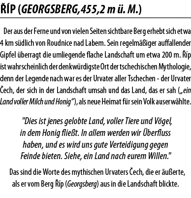   p (GEORGSBERG,455,2 m    M ) Der aus der Ferne und von vielen Seiten sichtbare Berg erhebt sich etwa 4 km s dlich v   