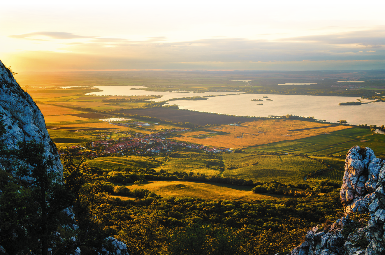 New Mlyny  is a cascade of three dam reservoirs on the Dyja river under the Pavlovske Hills in the south of Moravia