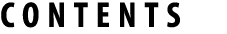 CONTENTS
