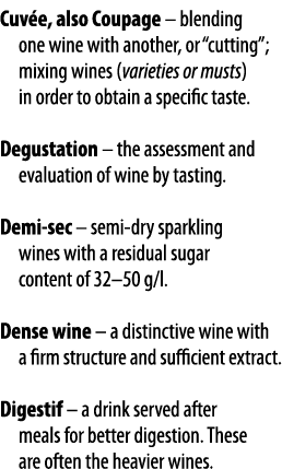 Cuv e, also Coupage   blending one wine with another, or  cutting ; mixing wines (varieties or musts) in order to obt   