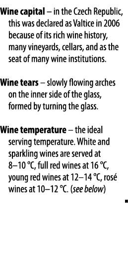 Wine capital   in the Czech Republic, this was declared as Valtice in 2006 because of its rich wine history, many vin   