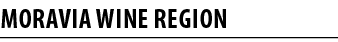 Moravia wine region