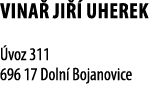 Vina  Ji   Uherek   voz 311 696 17 Doln  Bojanovice 