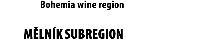 Bohemia wine region M LN k SUBREGION