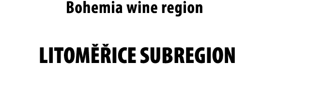 Bohemia wine region LITOM  ICe SUBREGION